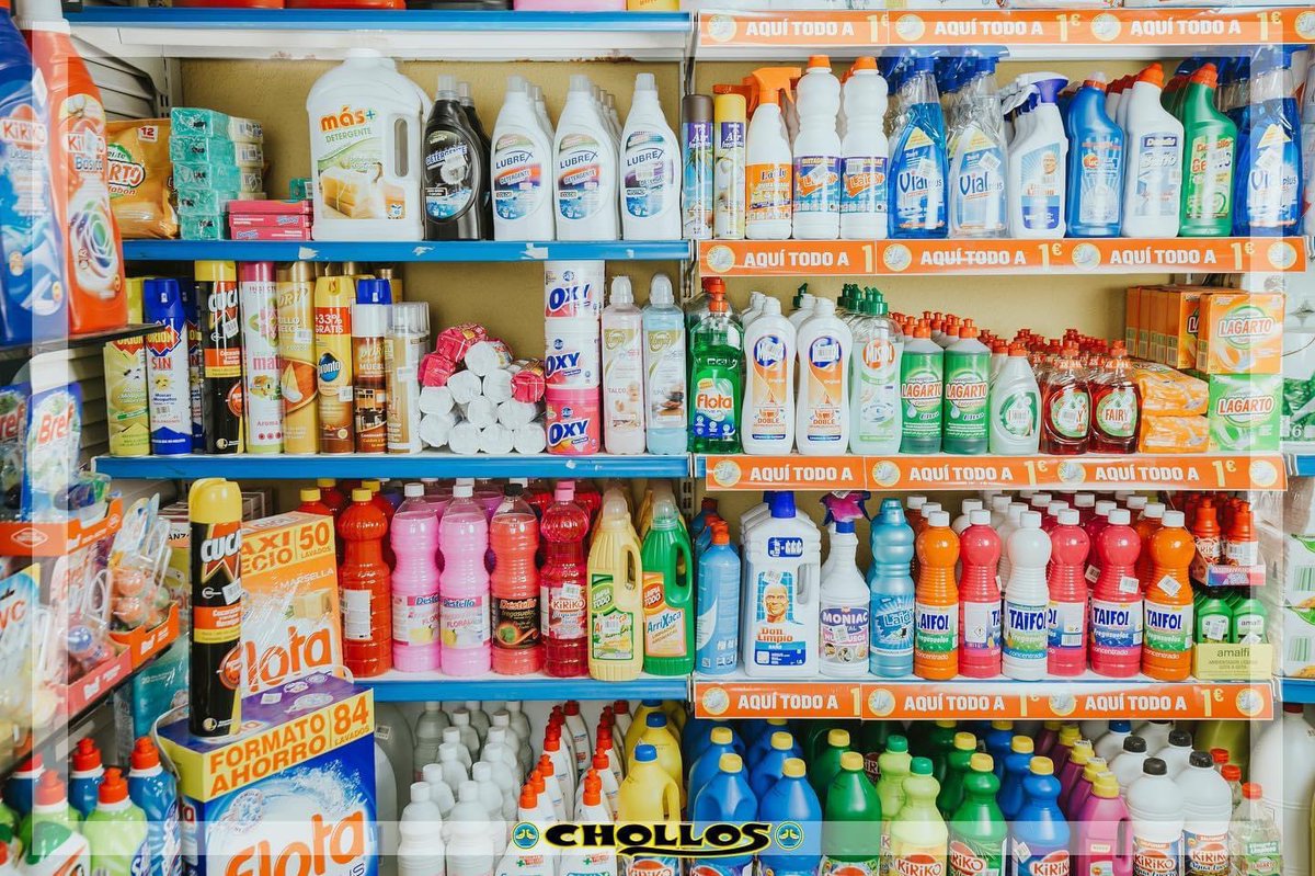 CHOLLOSLosPatit's tweet photo. #droguería #productos #limpieza #hogar #ropa #primerasmarcas #marcasblancas #Vernel #Norit #WippExpress #KH7 #Sanytol #Las3Brujas #LaEstrella #Mistol #DonLimpio #Agerul #home #design #diseño #chollos #cholloslospatitos #malaga https://t.co/CmxAQCAhQU
