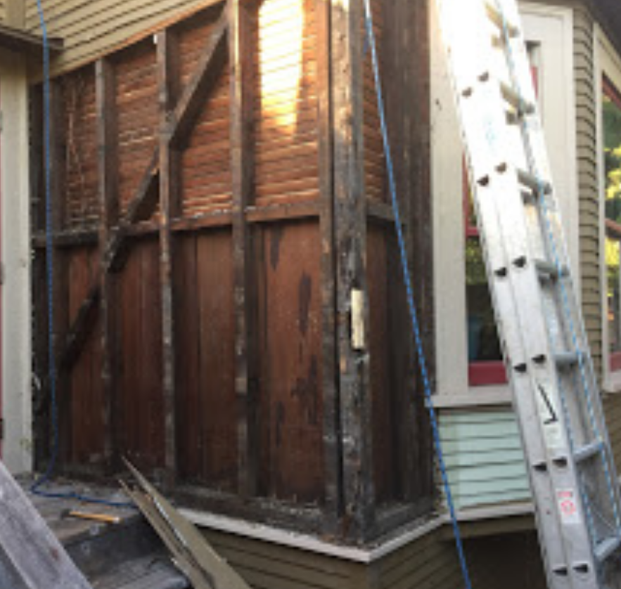 I haven't updated this thread in a while, so let's go back. This is where I was supposed to stop... But the siding just kept cracking - it was in such bad shape I decided to do more