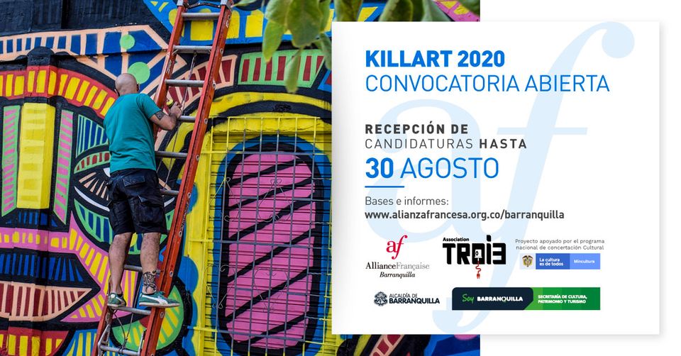 cartelurbano's tweet photo. #CreadoresCriollos | Ya casi llega una nueva edición de #KillArt, ya se encuentra abierta la convocatoria con tres categorías para escoger ocho artistas que participarán en esta sexta edición.

Píllese toda la info 👉 https://t.co/HsTYpkMd1m https://t.co/qEuXyP5hVb