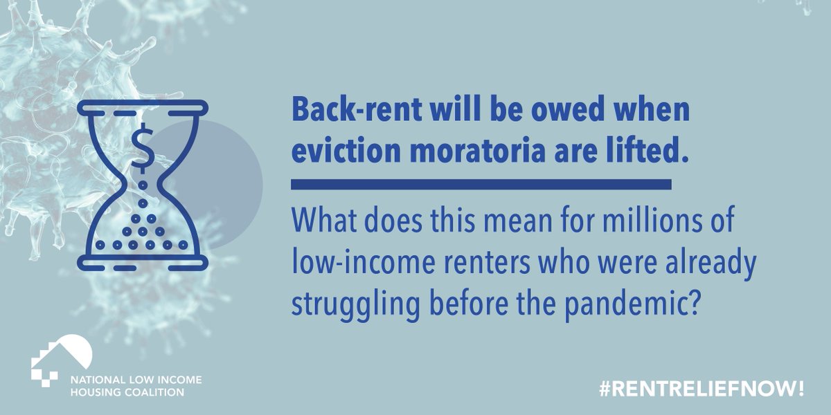 Prior to #COVID19, 8M of the lowest-income families were struggling to pay rent. Now more than ever, #rentalassistance is needed for the lowest-income families to ensure #HousingStability during &amp; after the pandemic. Tell Congress to support #RentReliefNow tinyurl.com/y7hdl9zb