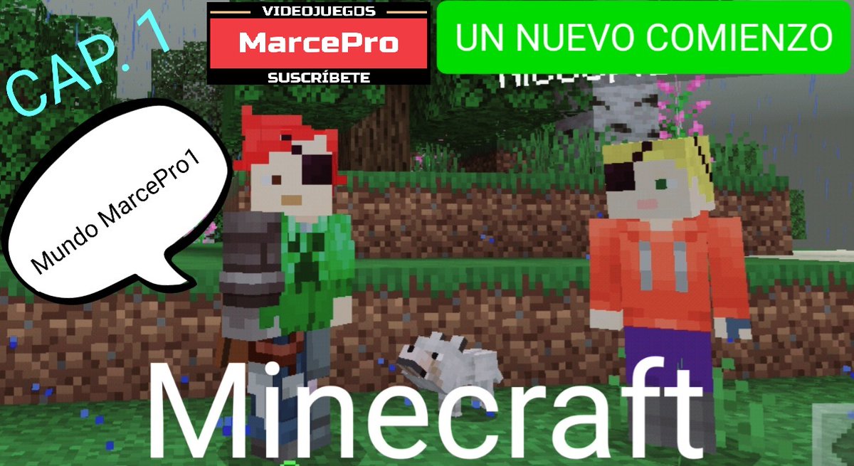 MarceProCraft's tweet photo. ¡Hola! ¡Soy MarcePro y los invito a un video de #Minecraft en mi canal!

https://t.co/ZNf7p4NVK1

En esta ocasión jugamos #SURVIVAL ... EL COMIENZO DE UNA GRAN AVENTURA!!!

Suscríbete al canal, y dale like!!! Saludos!!!

#MinecraftSurvival #funny #minecraftmemes #Roblox #Games https://t.co/0suJkkwmlV