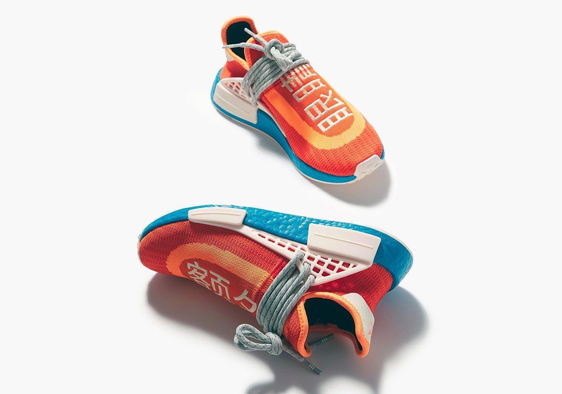 SneakerNews's tweet photo. These @Pharrell x adidas NMD colorways are dropping on 8/26 exclusively at @NTWRKLIVE's Transfer virtual festival. Favorite pair? https://t.co/0JO7Otrhog https://t.co/asMdHi7c5w