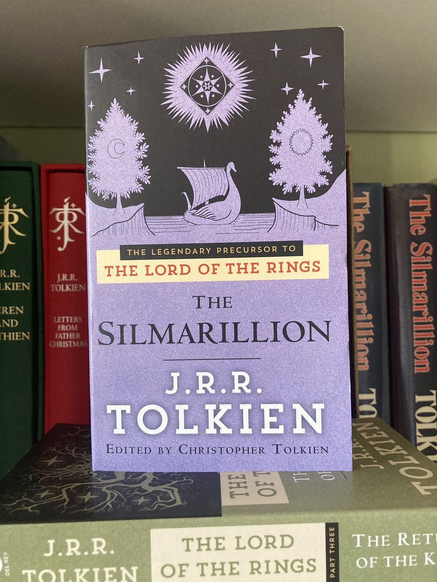  #TolkienEveryday Day 30The matching copy of The Silmarillion to the LoTR set I posted on day 1!