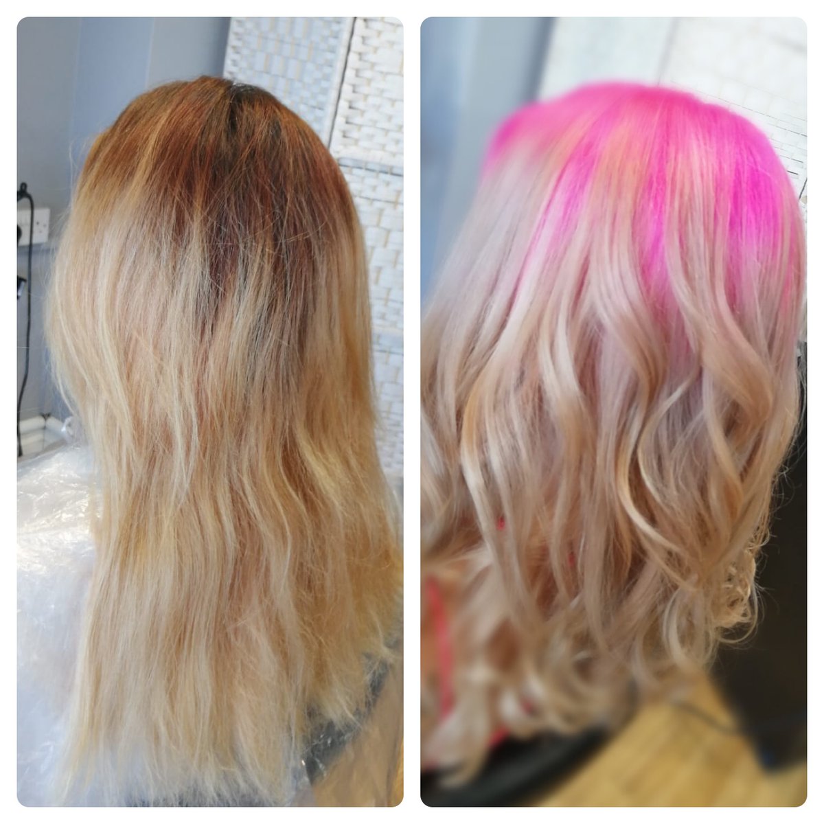 Studio74UK's tweet photo. Creative colour by our Senior designer Sarah W

#pinkshadow #rootshadow #creativecolour #blonde #ombre #peterborough https://t.co/xBBDL82W4d