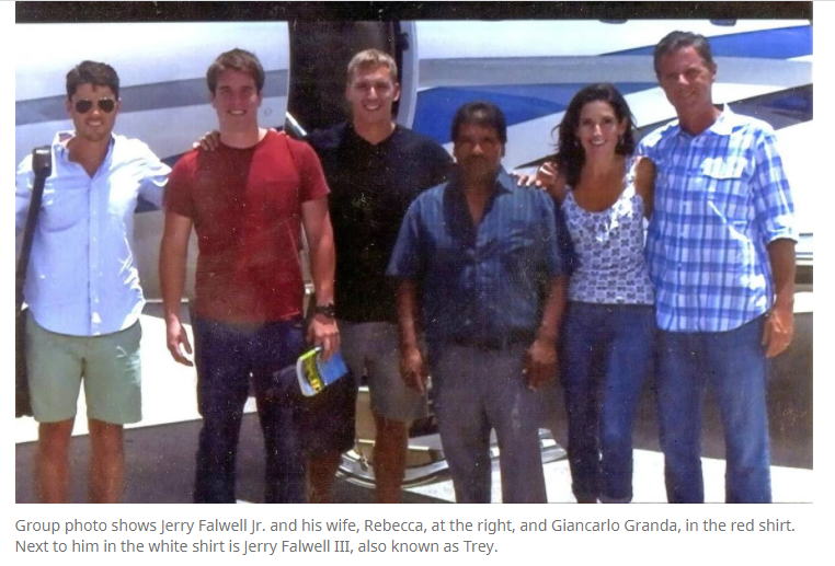 There is a group photo in the Miami Herald story by  @jkbjournalist and  @doug_hanks about Giancarlo Granda that also features Ben Crosswhite in the dark blue shirt in the middle. From left: Trey, Granda, Crosswhite, unknown, Becki, Jerry.  https://www.miamiherald.com/news/politics-government/article231717833.html