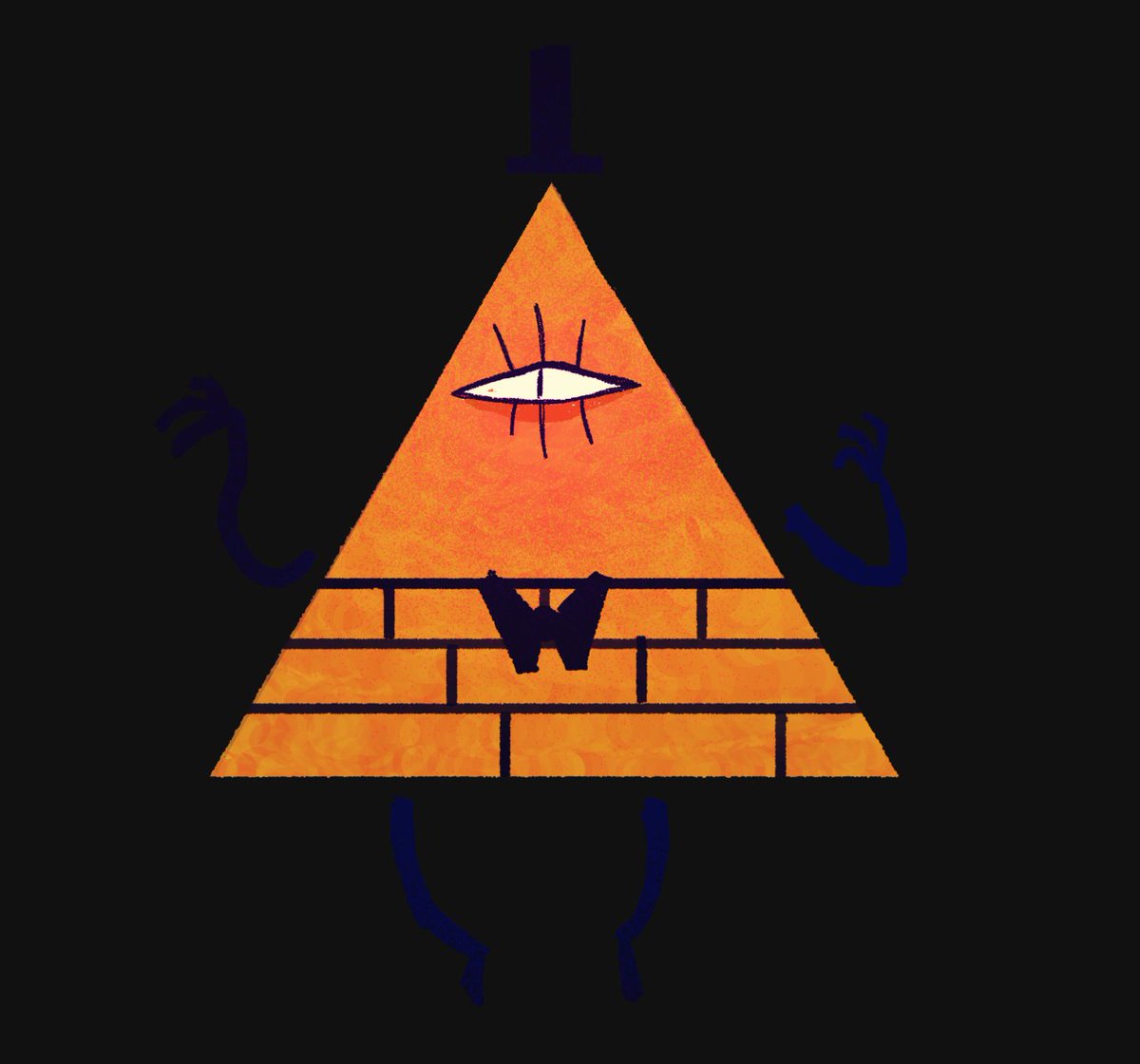 mothmaaan's tweet photo. 🎩👁🗨🦯 #billcipher #gravityfalls #art #fanart #oldart #triangleman https://t.co/V5zkTkdxIM