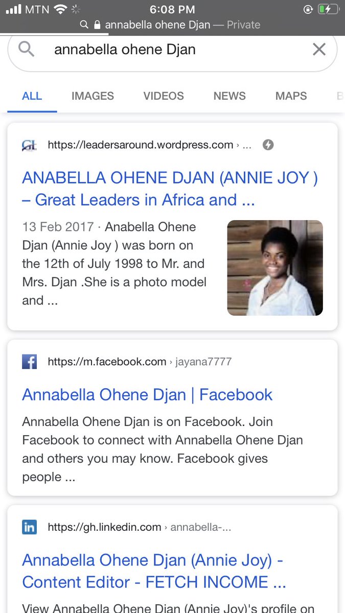 realanniejoy's tweet photo. You can google AnnieJoy writes! Soo many articles will pop up. You can also google Annabella Ohene Djan to read my few journalism related pieces! 

And you can follow me on all social media platforms at @realanniejoy! https://t.co/bjWVVOOK7w
