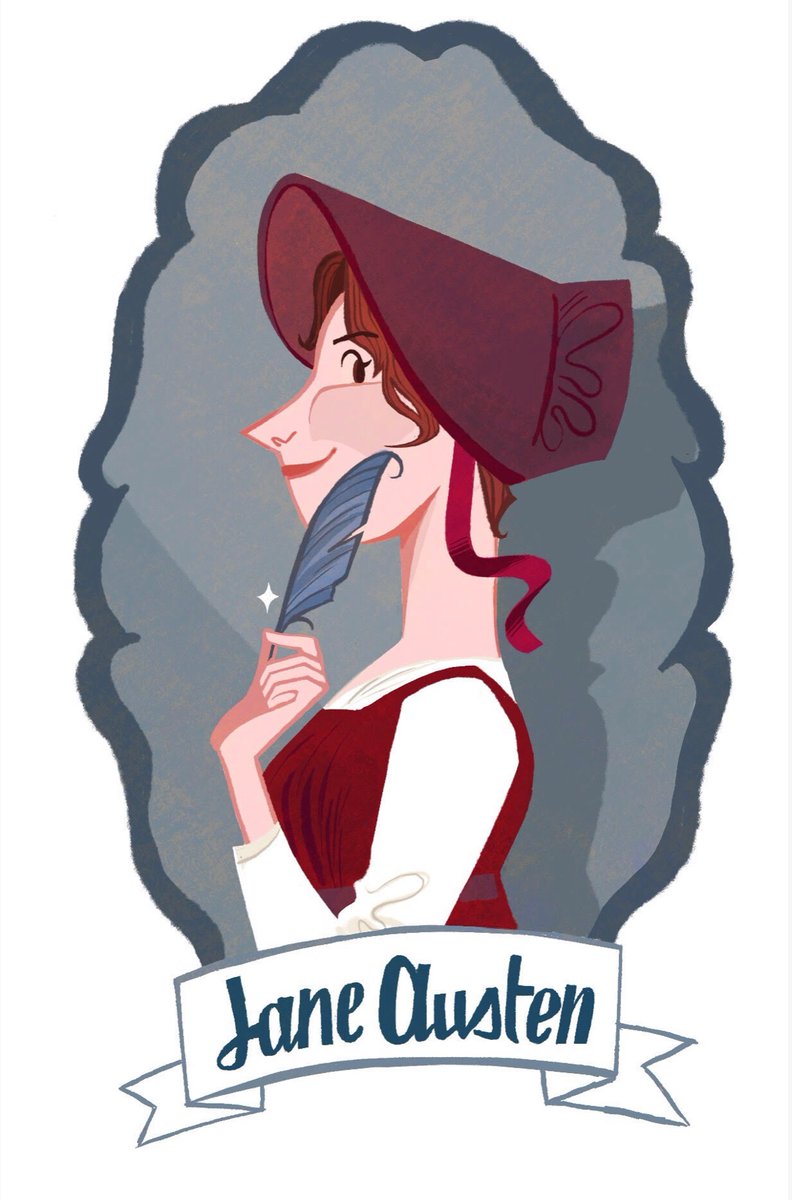 @NateCosby Oooh! I do! Hello!! I REALLY!!!!!! Love Jane Austen and many other female 17th/18th/19th century writers! You can see more of my work at https://t.co/eDyujxUEOt 