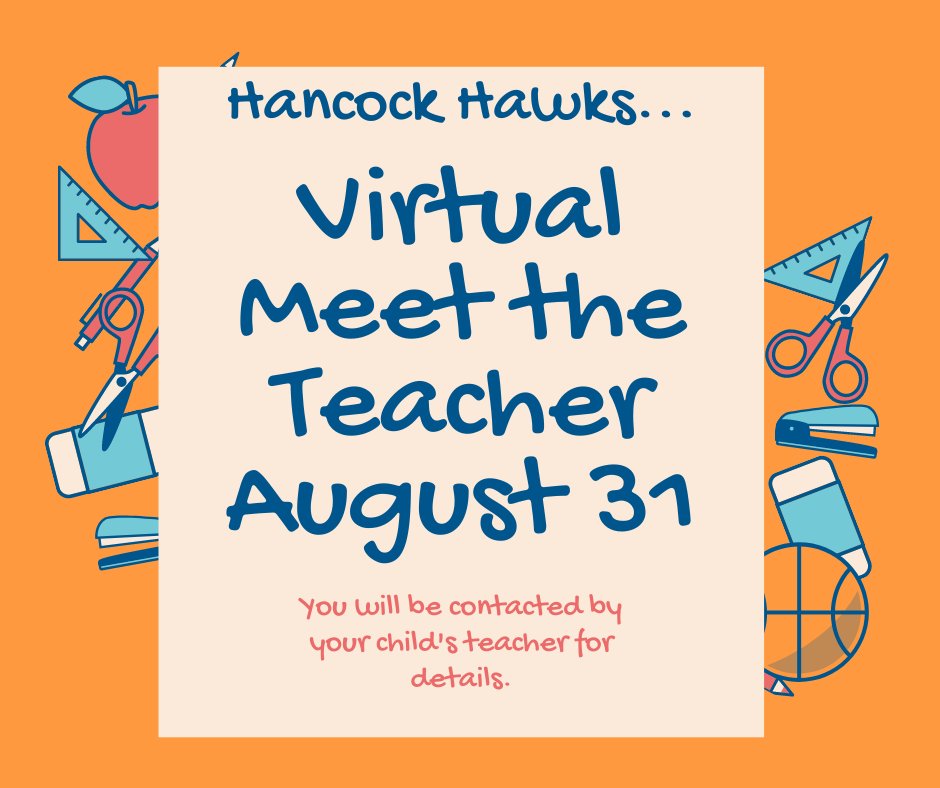 LissaArchuletta's tweet photo. Hancock Elementary-Virtual Meet the Teacher
@Hancockcfisd @CyFairISD https://t.co/FFLa1d3oW7