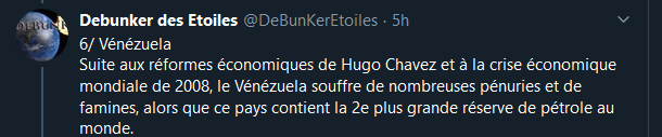 On passe au Venezuela. J’invite à la lecture intégrale du monde diplomatique d’avril 2013, où l’on a le droit au vrai bilan de Chavez, et notamment comment il a offert aux Vénézuéliens les plus pauvres des médecins et de la nourriture.