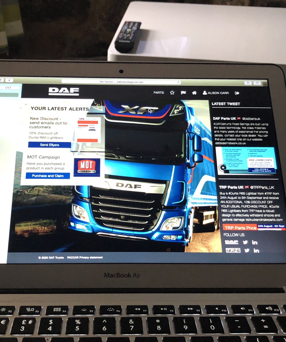 aydeecee12's tweet photo. I love my job. @DAFTrucksUK #work #DAF #trucks #road #haulage #thebest #salesdriver #passion #motivation #workhard #staff #lovewhatyoudo #parts #driver #morethanajob #dafdealer https://t.co/TZ6UW9yA9Z