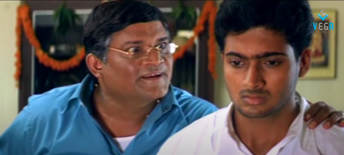As much as I hate him, Tanikella sir's evil father character is on point. Controlling anger internally