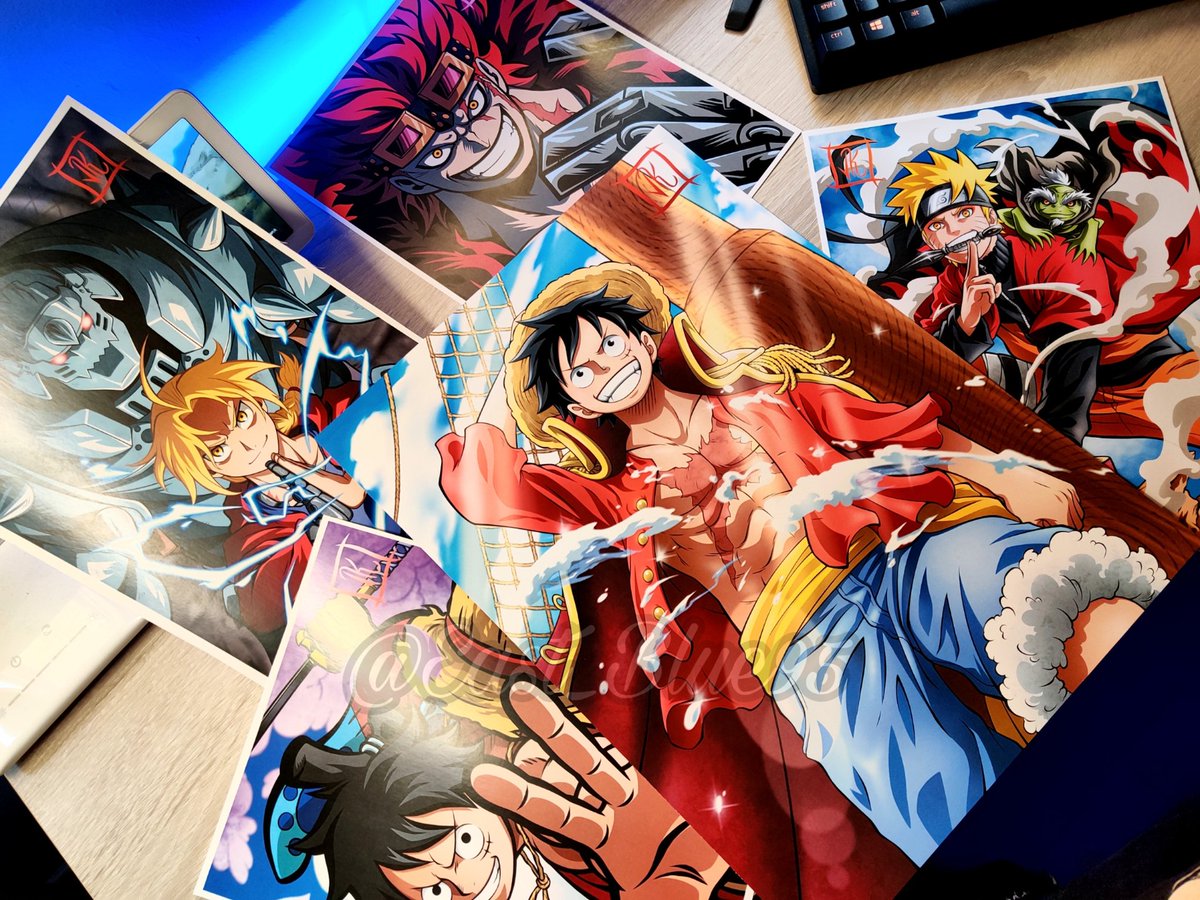 East_Blue95's tweet image. ⭐NUEVO SORTEO!⭐
Para participar: 
•Dar ♥️ y RT a este tweet.
•Seguirme.
El ganador podrá escoger 4 dibujos de la primera imagen en formato A4.
Se anunciará el domingo día 30 de Agosto. 
¡Mucha suerte a todos!