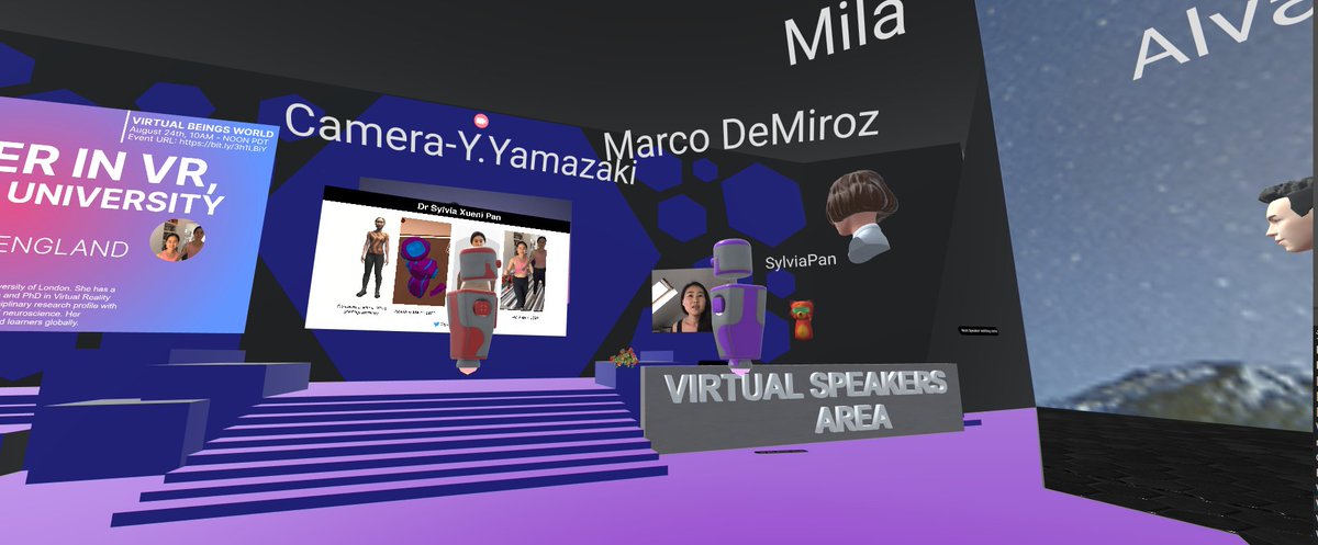 o_ob's tweet photo. From academic, Sylvia Pan from UK!
#SIGGRAPH2020 #VBW20
https://t.co/uvDbEMztxU https://t.co/OoQqDQl2Qs