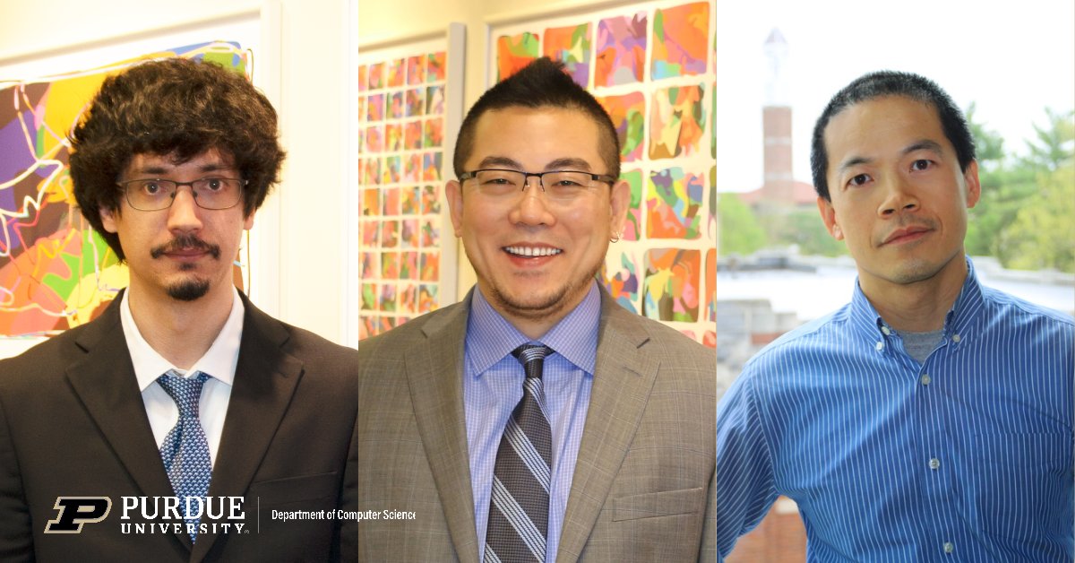 Professors Antonia Bianchi, Dave Jing Tian, and Dongyan Xu