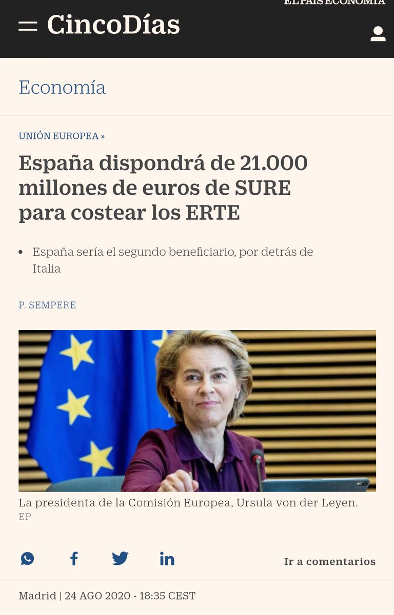 EconoCabreado's tweet photo. -Tras negociaciones de meses, futuras concesiones y pedirlo formalmente hace 3 semanas, Europa nos concede (que no desembolsa) 21.000 mill.
-En esas 3 semanas el BCE le ha dado 45.000 a los mercados y seguirá a ese ritmo sin que los bancos tengan que suplicar ni "hacer reformas". https://t.co/Z8Wbyln13p