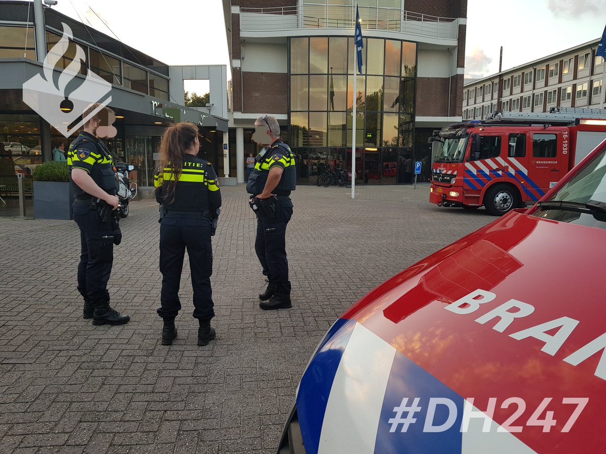 Melding brandweer Langelaan Noordwijkerhout inzake keukenbrand