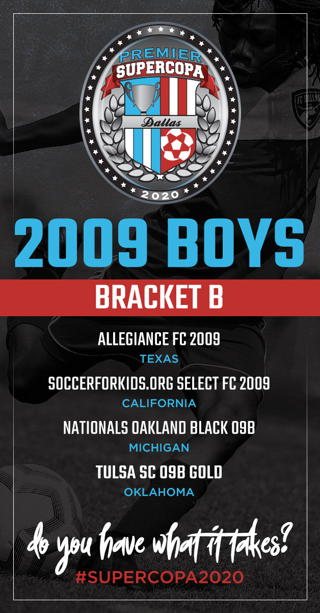 TheSuperCopa's tweet image. We are extremely excited to announce our 2009 Boys for the Premier SuperCopa 2020. Do you have what it takes?  #SuperCopa2020 #U90C