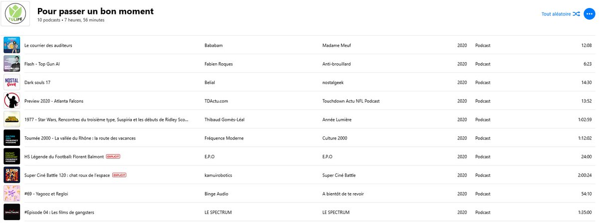 clegot's tweet photo. Liste des podcasts sortis aujourd'hui:
@madame_meuf @Anti_brouillard @Nostalgeekpod @TDActu @Annee__Lumiere @Culture_2000 @EPOpodcast @SuperCineBattle @DeTeRevoir #LeSpectrum https://t.co/oTuCopDosN