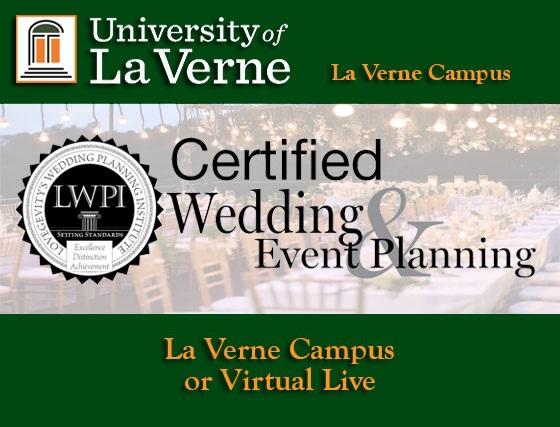 ulv_exlearning's tweet image. Runs on Tuesday and Thursday evenings from Tuesday, September 8th thru Thursday, Oct 8th and it&apos;s virtual live with instructor. Become a master at event and wedding planning and get certified! Register today and get started! lnkd.in/guGCtUQ