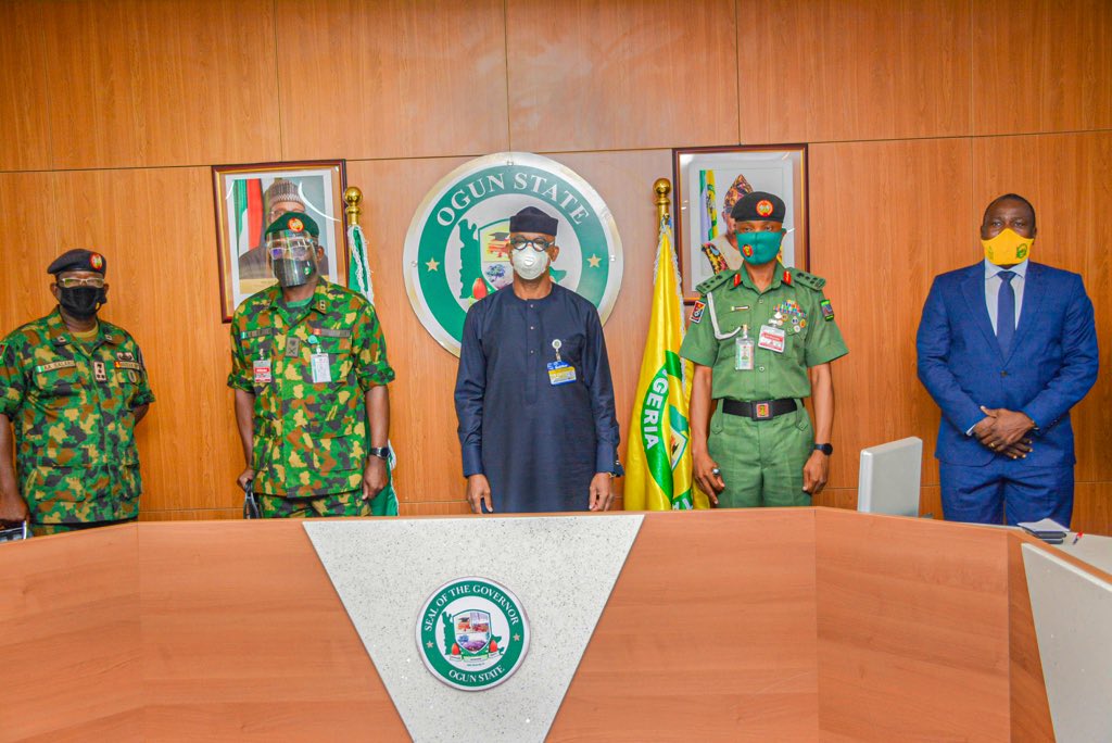 GOV. ABIODUN COMMENDS ARMY, SEEKS MORE COOPERATION