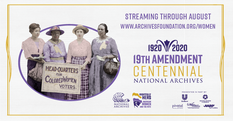 JoAnn_Jenkins's tweet photo. Today, more than 68 million American women vote in elections because of the courageous suffragists who fought for equality. Discover their stories with the National Archives: https://t.co/Tg5iJeaUn7 #RightfullyHers https://t.co/5uqyE8hTWU