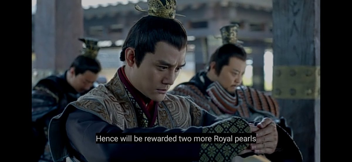 Prince Yu's temper tantrums have become so frequent that it actually feels off now when he is calm. Seriously, you can't tell me that Banruo doesn't feel like just spanking is whiny ass.
