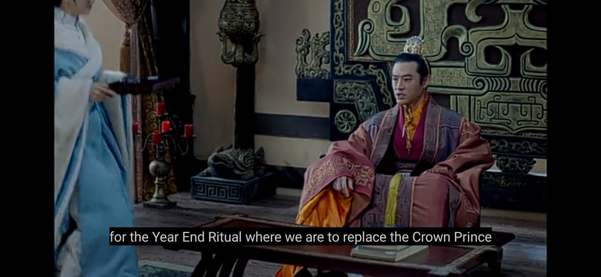 Prince Yu's temper tantrums have become so frequent that it actually feels off now when he is calm. Seriously, you can't tell me that Banruo doesn't feel like just spanking is whiny ass.