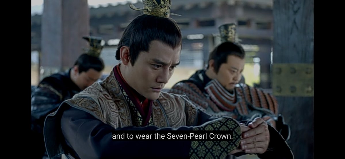 Prince Yu's temper tantrums have become so frequent that it actually feels off now when he is calm. Seriously, you can't tell me that Banruo doesn't feel like just spanking is whiny ass.