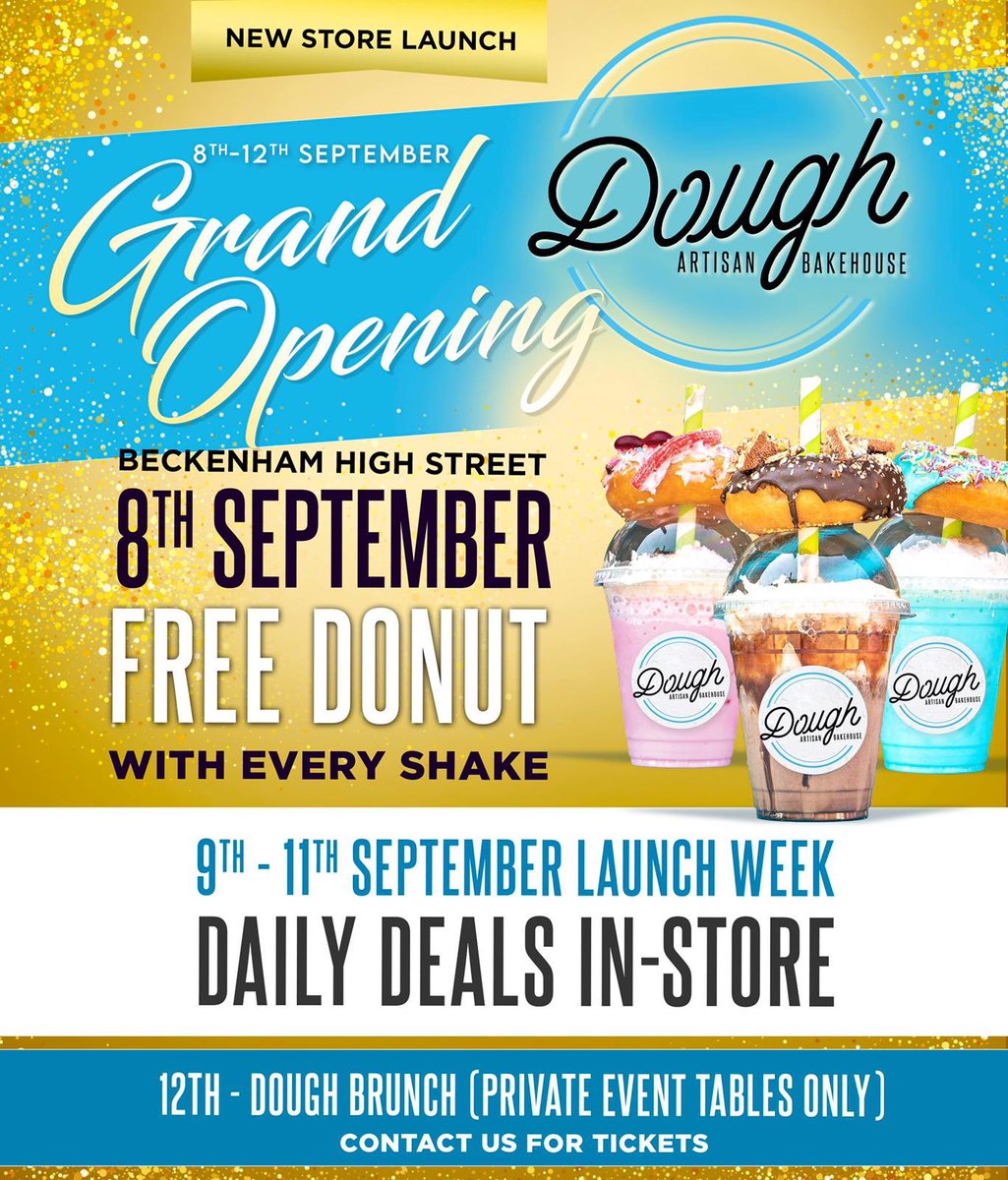 Beckenham launch day! So excited! ✅🙌🏼🙌🏼