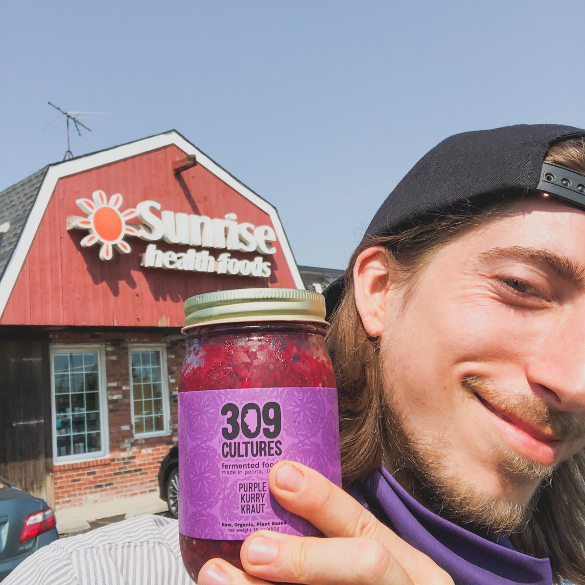 JoEzIcH's tweet photo. My lil baby’s growing 🧡

309 Cultures moved into its 6th, 7th, 8th &amp; 9th store today 💚

To anyone who has bought a jar, posted about 309 Cultures, told a friend or anything to help, I LOVE YOU 💜

This business means the world to me &amp; y’all are making my dreams come true 🧡💜💚 https://t.co/WesArlPWDw
