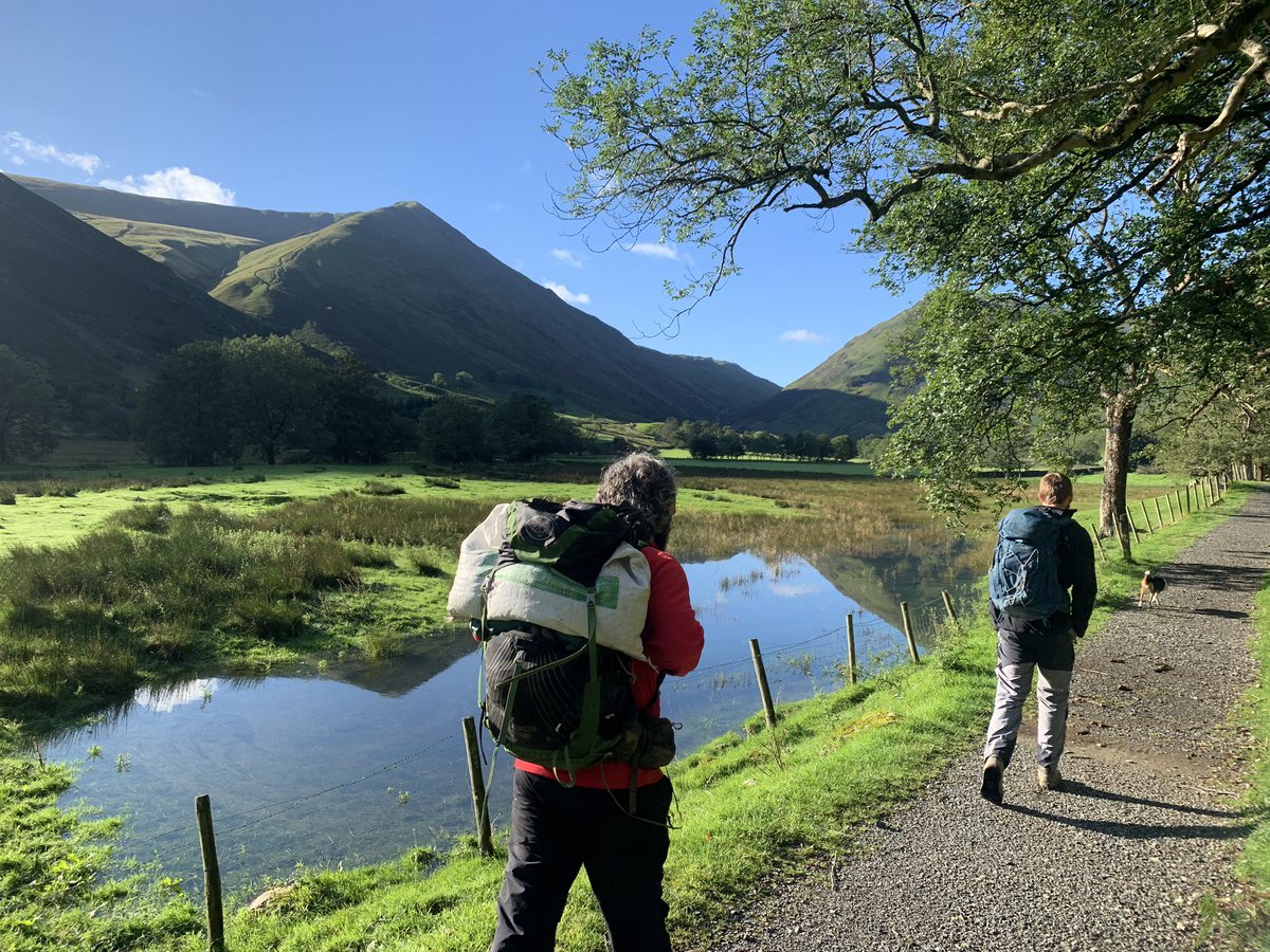 Beautiful morning to be walking up Dovedale.  Our project is going well and was great to see so many folk out enjoying the sun today.