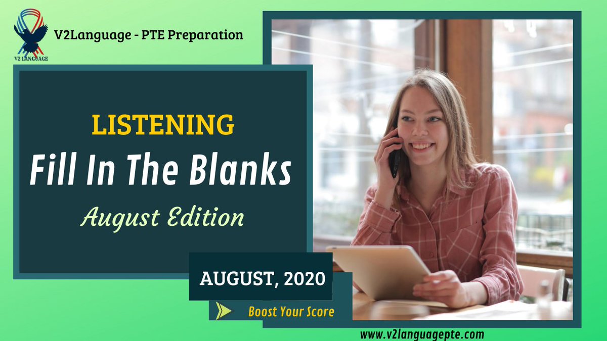 Very Important
youtube.com/watch?v=KdCAuF…

#PteListeningFillInTheBlanks #PteListening #Fillintheblanks #ptepractice #PteFillintheblanks
#PteReal #PteExam #PteRealExam #PteQuestions #PteAnswers #PteOnline #PteBlog
#PtePastPapers #PteExamPapers #PteQuestions2020