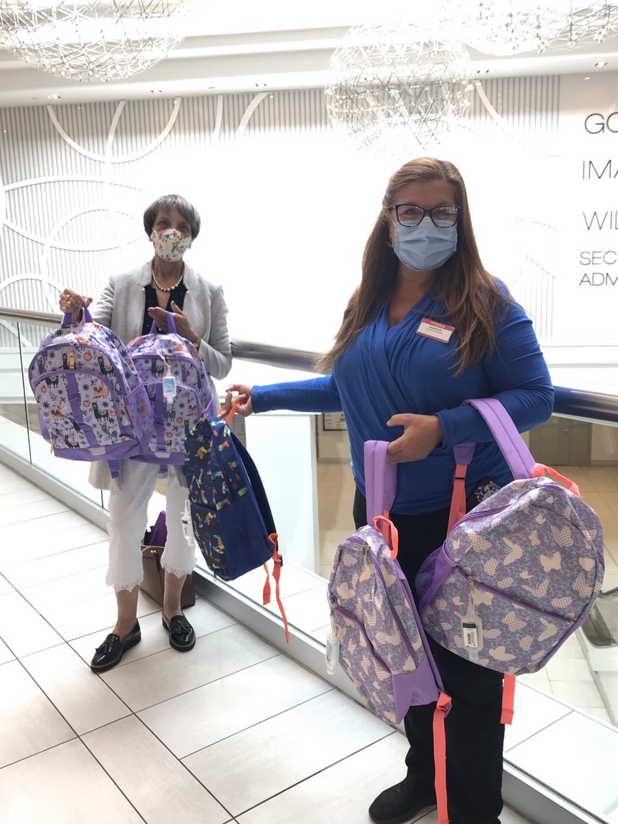 We're so happy to be able to help out some of the families at St. Joe's Women's Centre get ready for back to school. Along with our friends at <a href="/ShopprsDrugMart/">Shoppers Drug Mart</a> we were able to fill backpacks with gear and $50 STL gift cards to donate to <a href="/StJoesWC/">St. Joe's Women's Centre</a>.