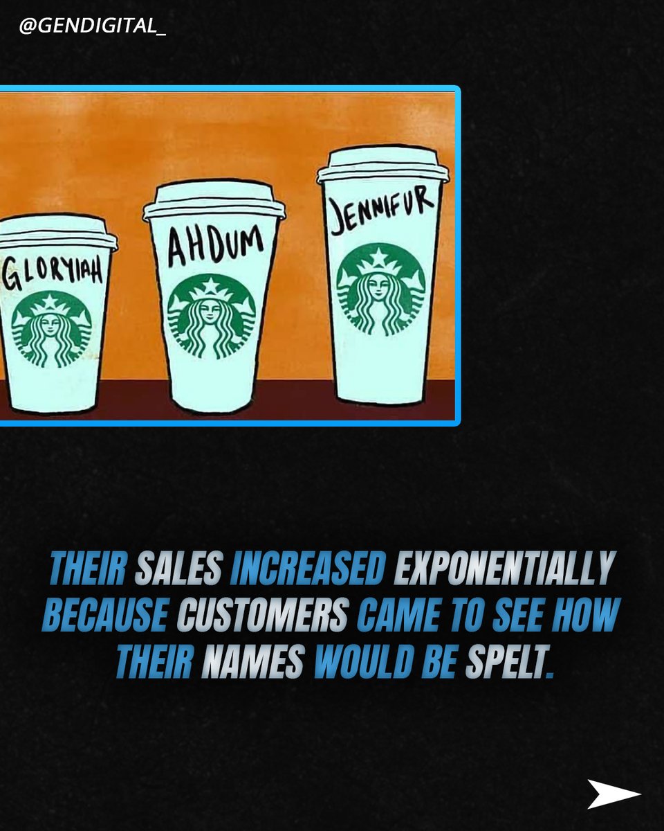GenDigitalNow's tweet image. 😱Starbucks clearly knows its #game. With unique, top-notch strategies they've made their name. Either you have a small business or a bigger one, don't underestimate your market and #audience. Make #smart and carefully thought decisions. Follow us @gendigital