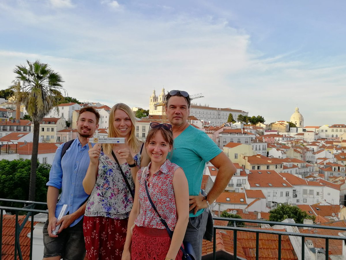 mathcitymap's tweet image. Discovering the streets of #Lisbon by a #mathtrail through the old town roads! 
#mathcitymap #iteachmath @Erasmus_Project @Erasmus_DAAD #twitterlehrerzimmer