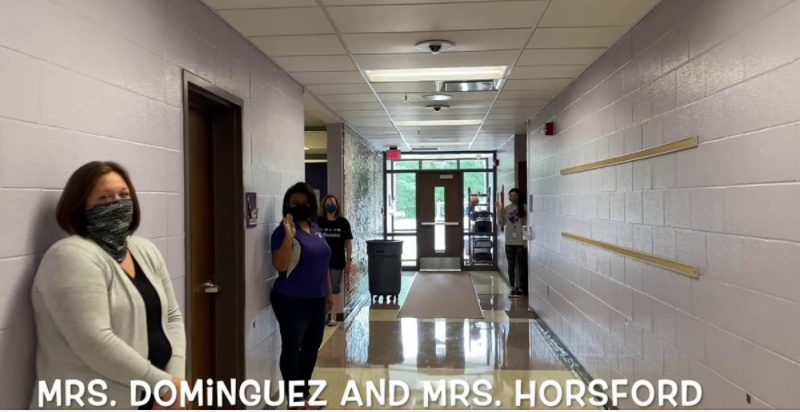 With the start of in-person classes less than a week away, <a href="/plsd/">Pickerington Schools</a>'s Pickerington Elementary School staff created a building walkthrough video to virtually introduce themselves to students. View the video at drive.google.com/file/d/1kxL1O1… #PLSDProud
