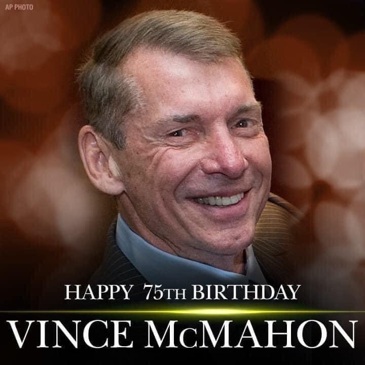 He\s a great business owner, a great hero. Happy birthday to my best friend Vince McMahon! 