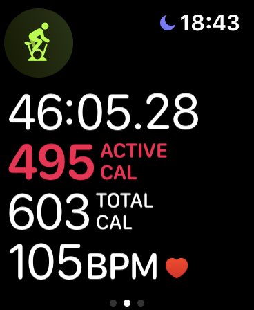 Second #Spin class of the day. #LesMills latest release #TheTrip20 wicked training, if a tad insane 🚵‍♀️🚵🏼🚵🏽‍♂️

#FitnessGoals #MentalHealthMatters