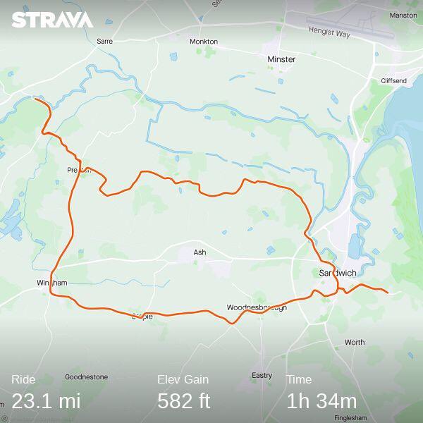 Lovely lunch ride #NursesActive