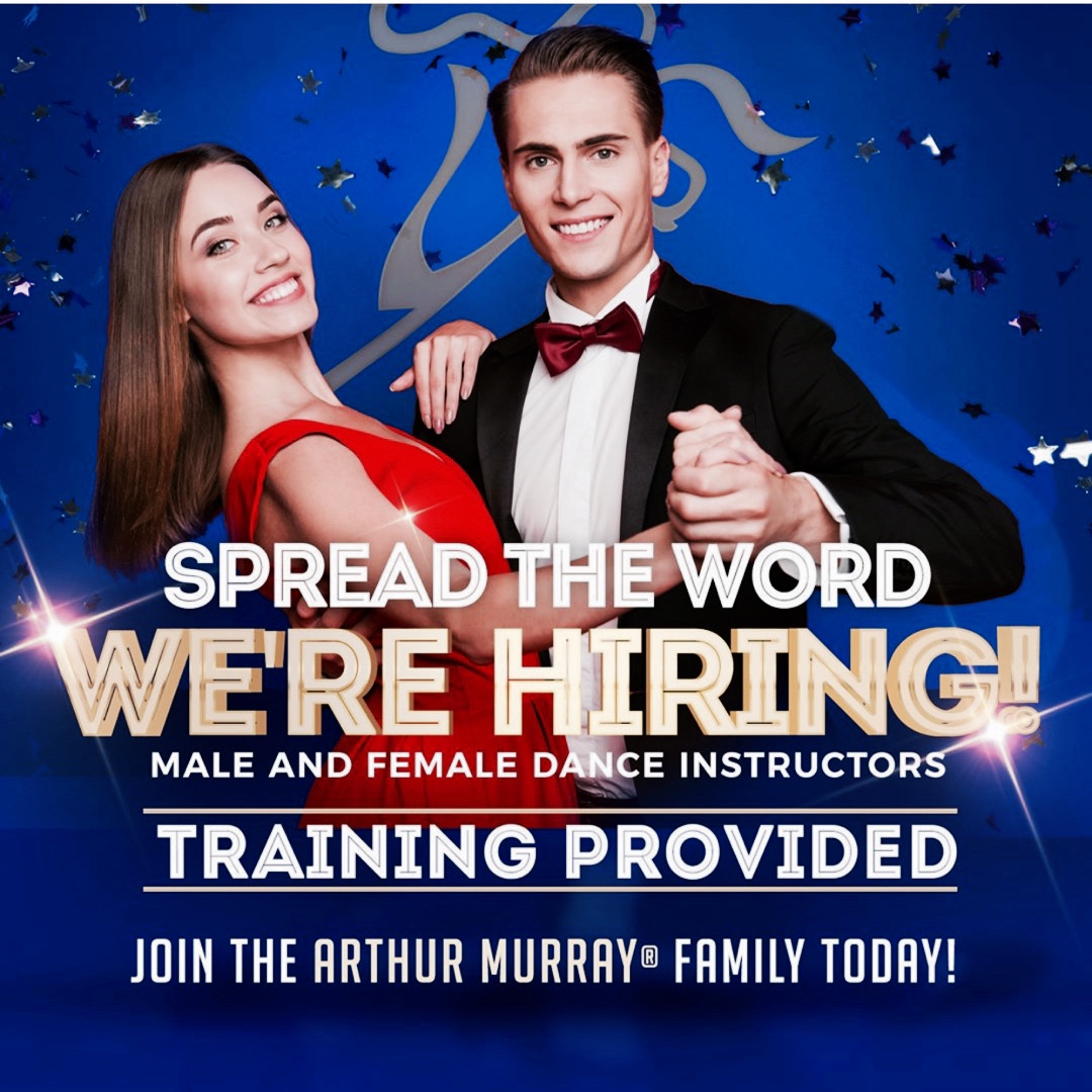ArthurMurrayZ's tweet photo. We are a fast growing studio in need of people to work with couples looking for a new experience together. We will train you on all the steps you would need to know.
Call 317-769-3099 to apply!
#arthurmurraycarmel #arthurmurraycareers https://t.co/vT97sI2sES