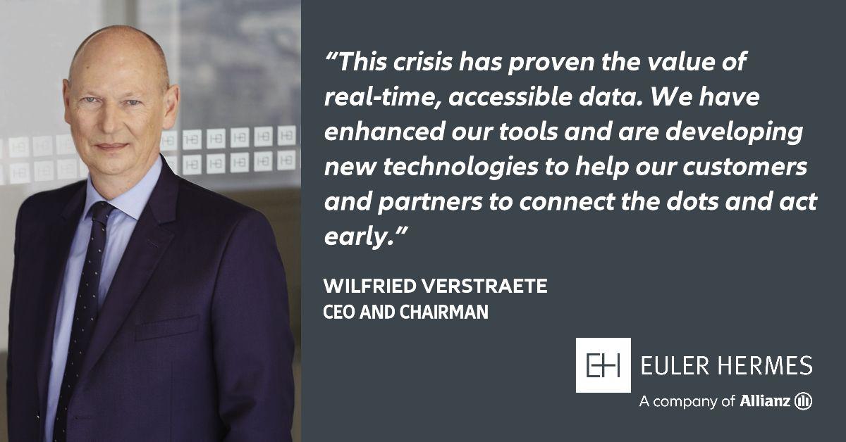 Now is crucial as ever to shift our focus from resilience to adaptation. Wilfried Verstraete, Euler Hermes CEO and Chairman, shares how we have been strengthening our support to stay first by our clients' side: ow.ly/XaQl102kRUx

#covid19 #confidenceintomorrow #insurance