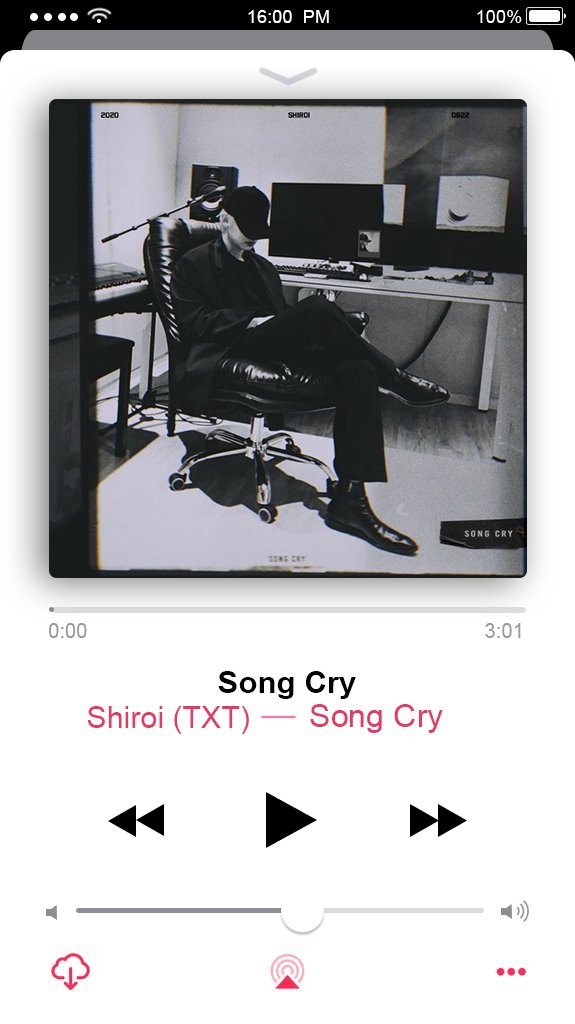 AntheOfficial's tweet photo. 「𝐏���𝐀𝐘𝐋𝐈𝐒𝐓」

❥ Chilling mientras escucho lo nuevo de @wetxt_twt, esta vez es Shiroi con un hermoso cover con el cuál mis emociones conectan muy bien, haganle stream, no se van a arrepentir. 💜

#ShiroiSongCry https://t.co/r2rpPXHrN4
