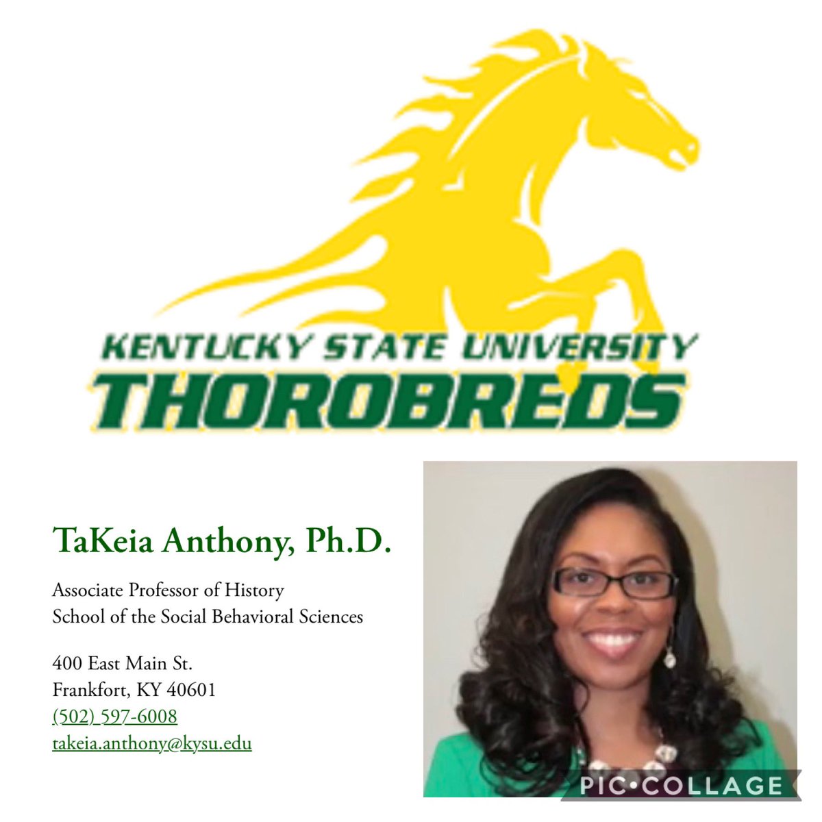 Super excited to be back home and about this new chapter....#findyourwayback #kentuckystateuniversity #ancestors #associateprofessor