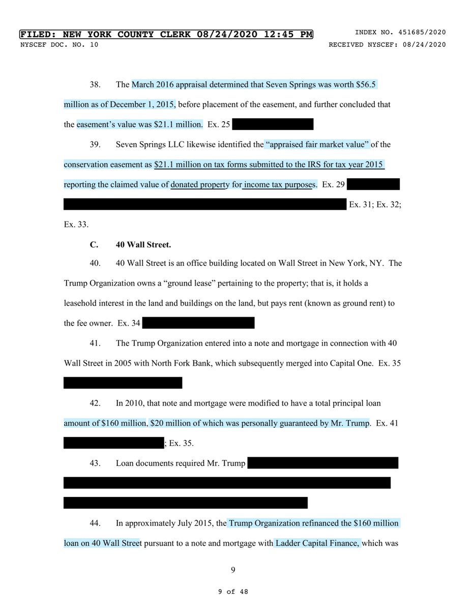 The gambit is kind of clear:-hire an appraiser who will over inflate valuation-squeeze lenders via extortive techniques, like “fine we will walk away and leave you holding the financial backhole”-neglect to disclose the loan forgiveness ergo taxable incomeWash. Rinse & Repeat