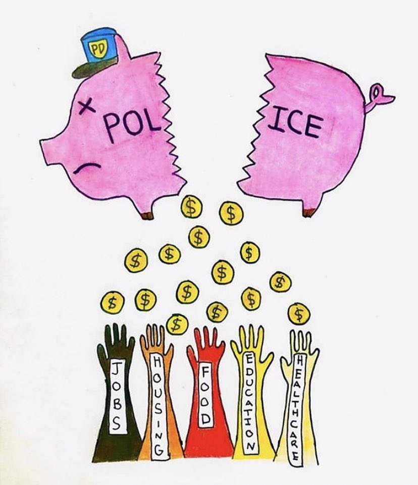 That is why we say  #Abolish the police, not reform.Abolition is not solely an act of destruction, it is also an act of creation in place of the old system.We can defund and eventually abolish the police and use the freed budget to fund programs that really help people.