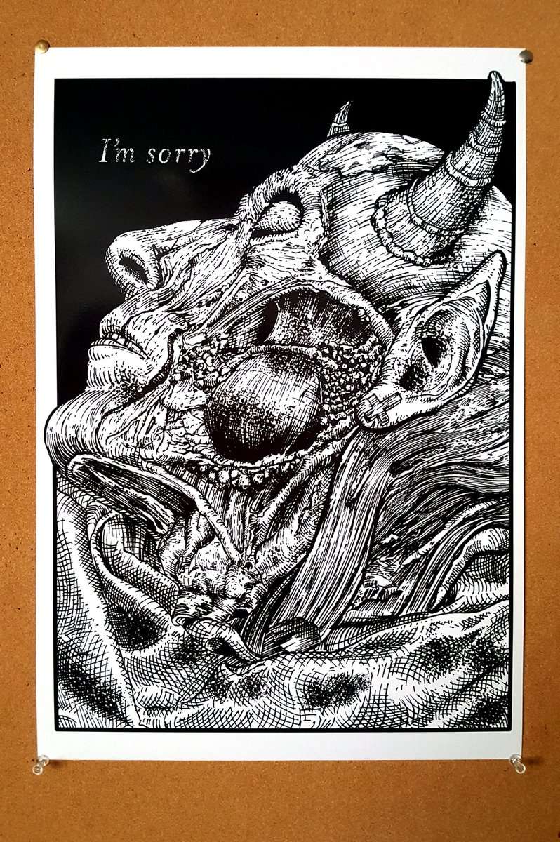 Satanic_Living's tweet photo. Here's an example of some of their work. The linework is beautiful! https://t.co/ldzNvcRu0Z