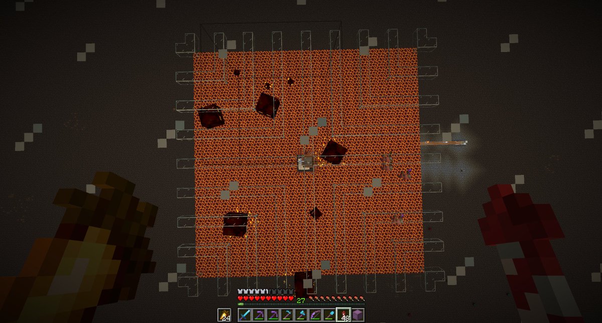 VezPlays's tweet photo. So many magma cubes on my gold farm right now lol... #minecraft #spawnissues https://t.co/r5zlhOGHGV