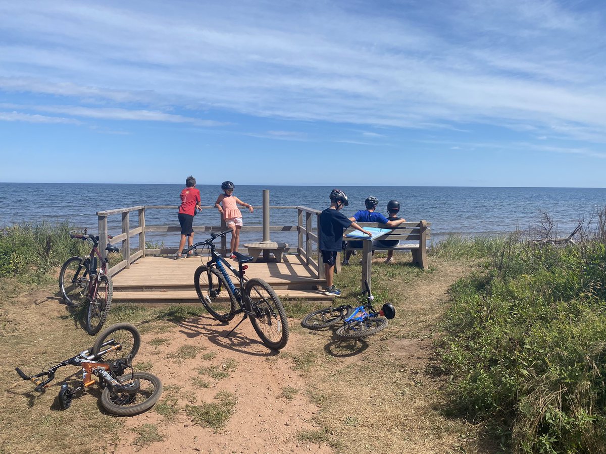 DrCChambers's tweet photo. And we have a new favourite family bike trail! ๐ฒ โ๏ธ ๐
#RobinsonsIslandTrail #BrackleyBeach #PrinceEdwardIsland #PEI #OpenPEISafely #AtlanticBubble https://t.co/3HIvubSkrg