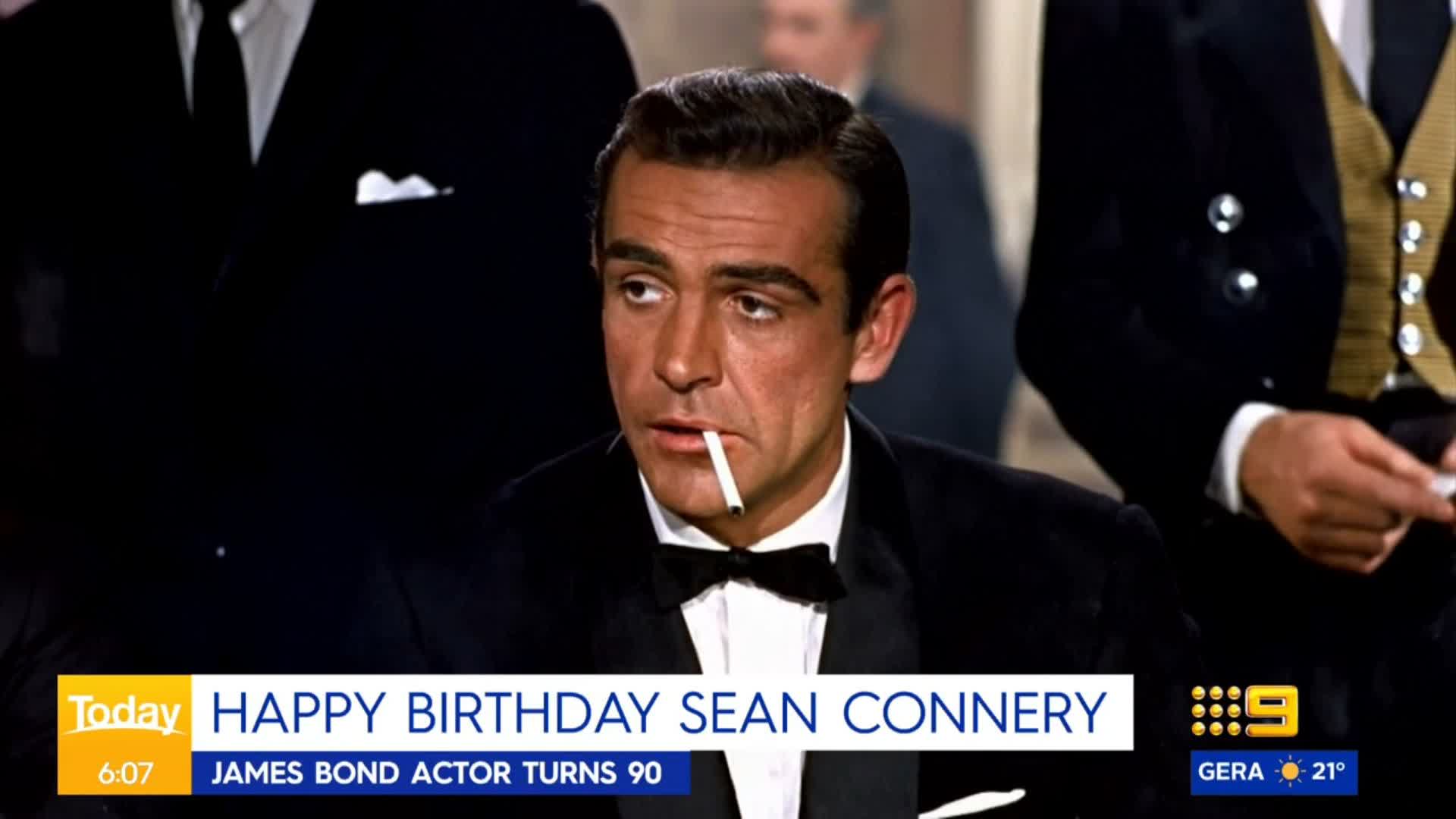 Happy 90th Birthday Sean Connery!  